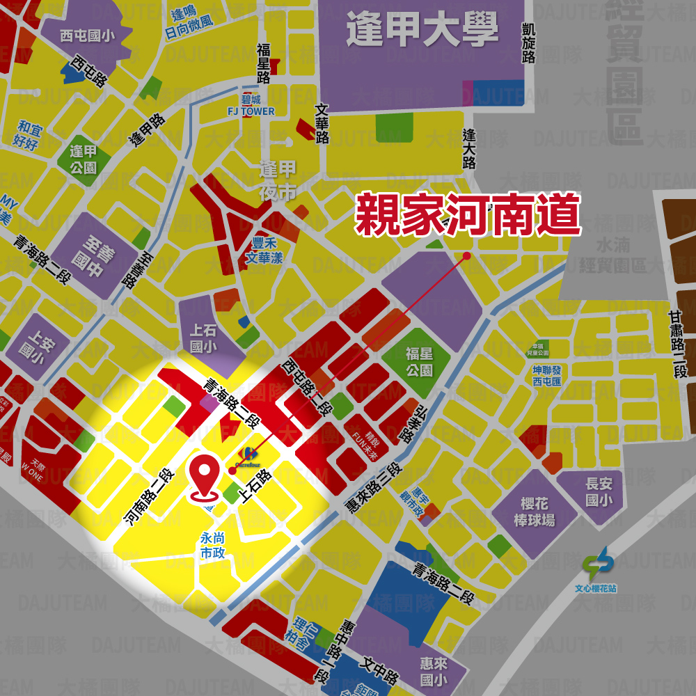 親家河南道-位置圖