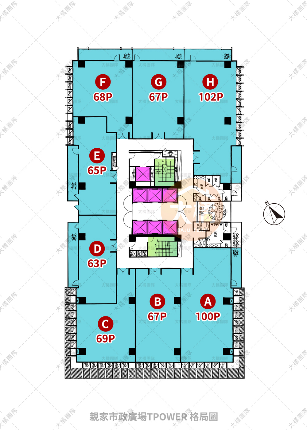 親家市政廣場TPOWER-格局圖