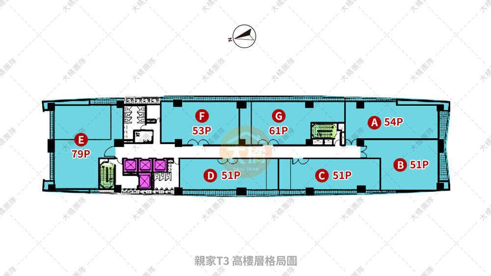 親家T3-高樓層格局圖