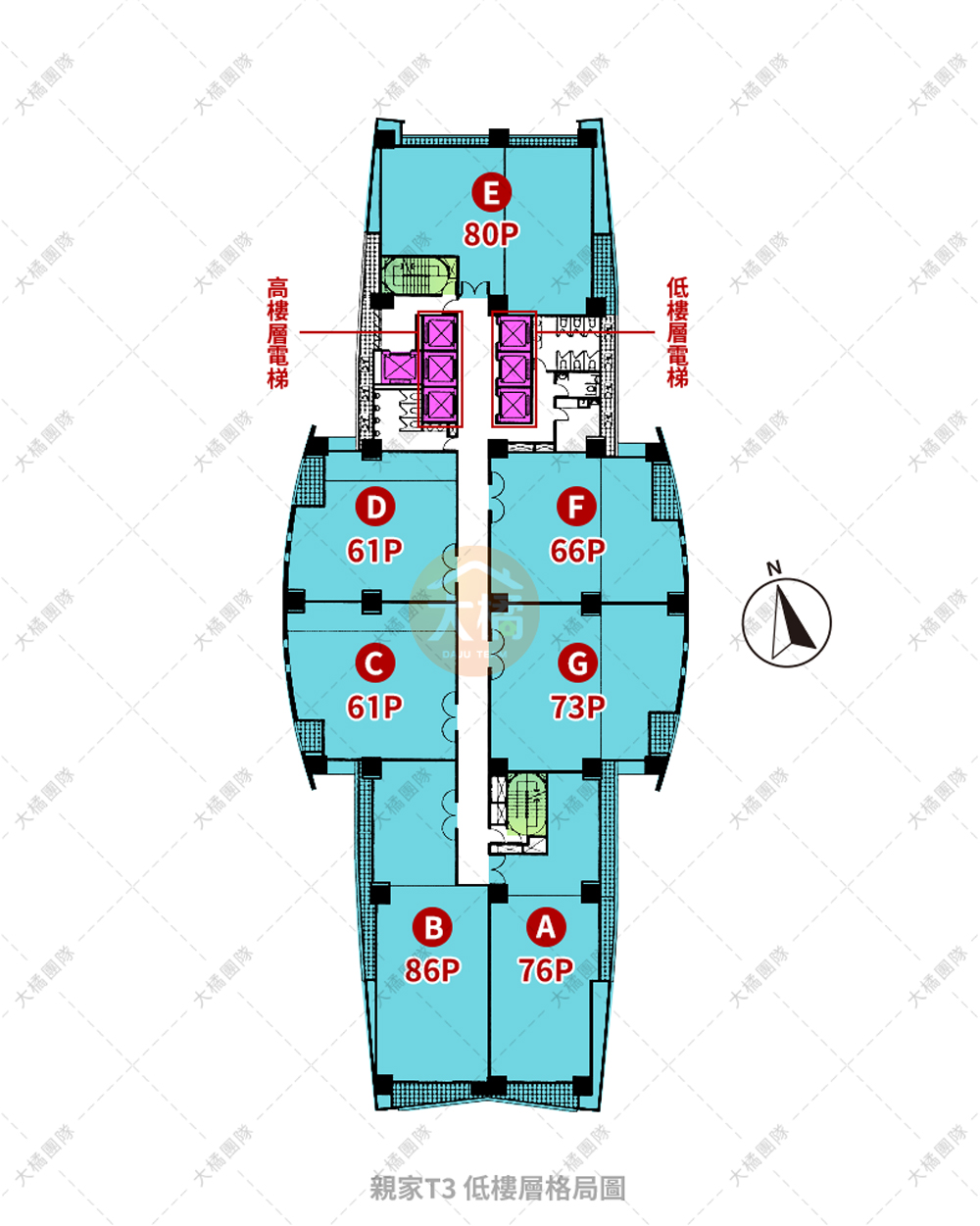 親家T3-低樓層格局圖