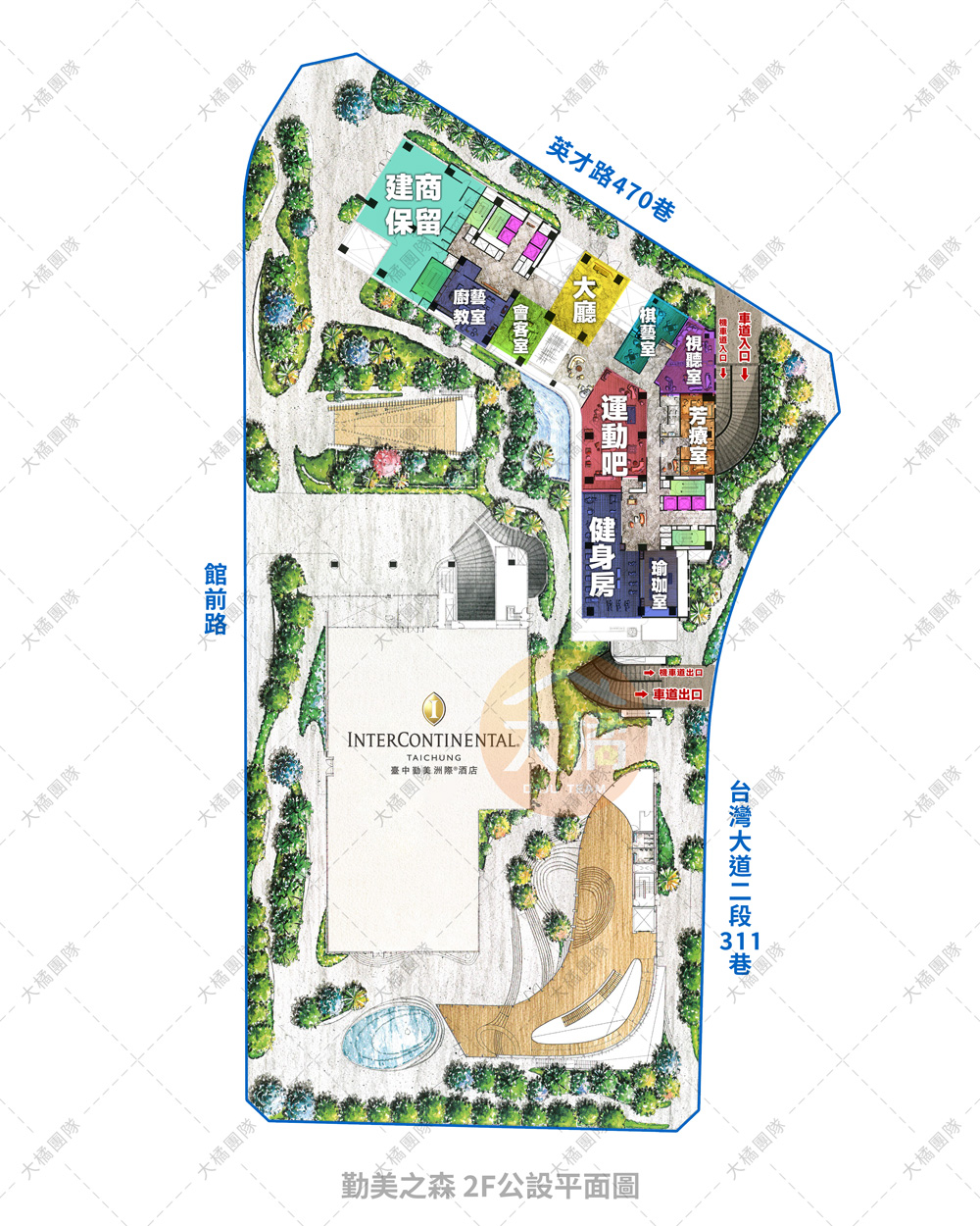 勤美之森-公設平面圖2F