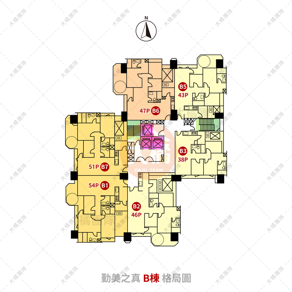 勤美之真-格局圖