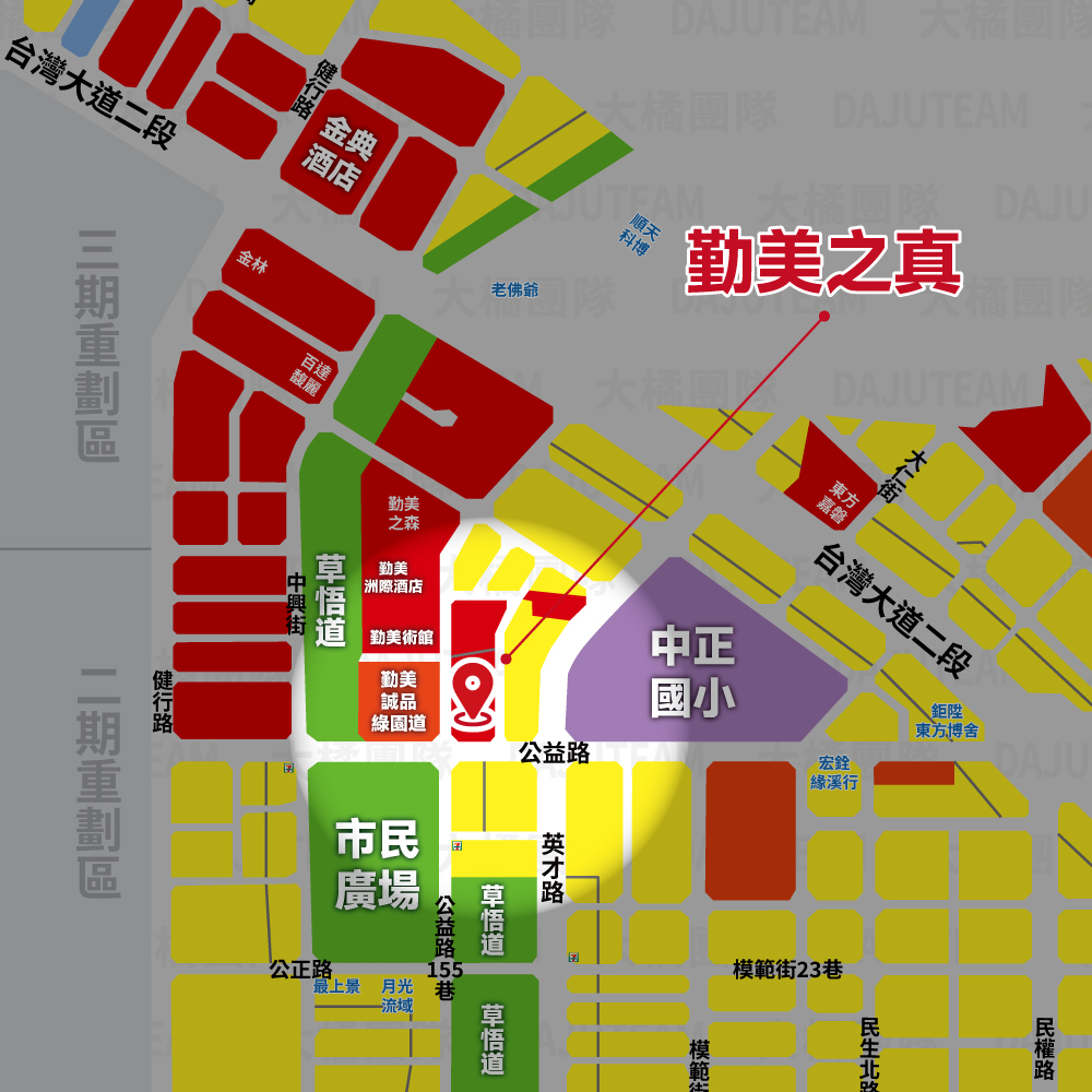 勤美之真-位置圖