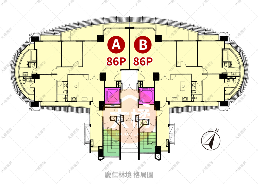 慶仁林境-格局圖