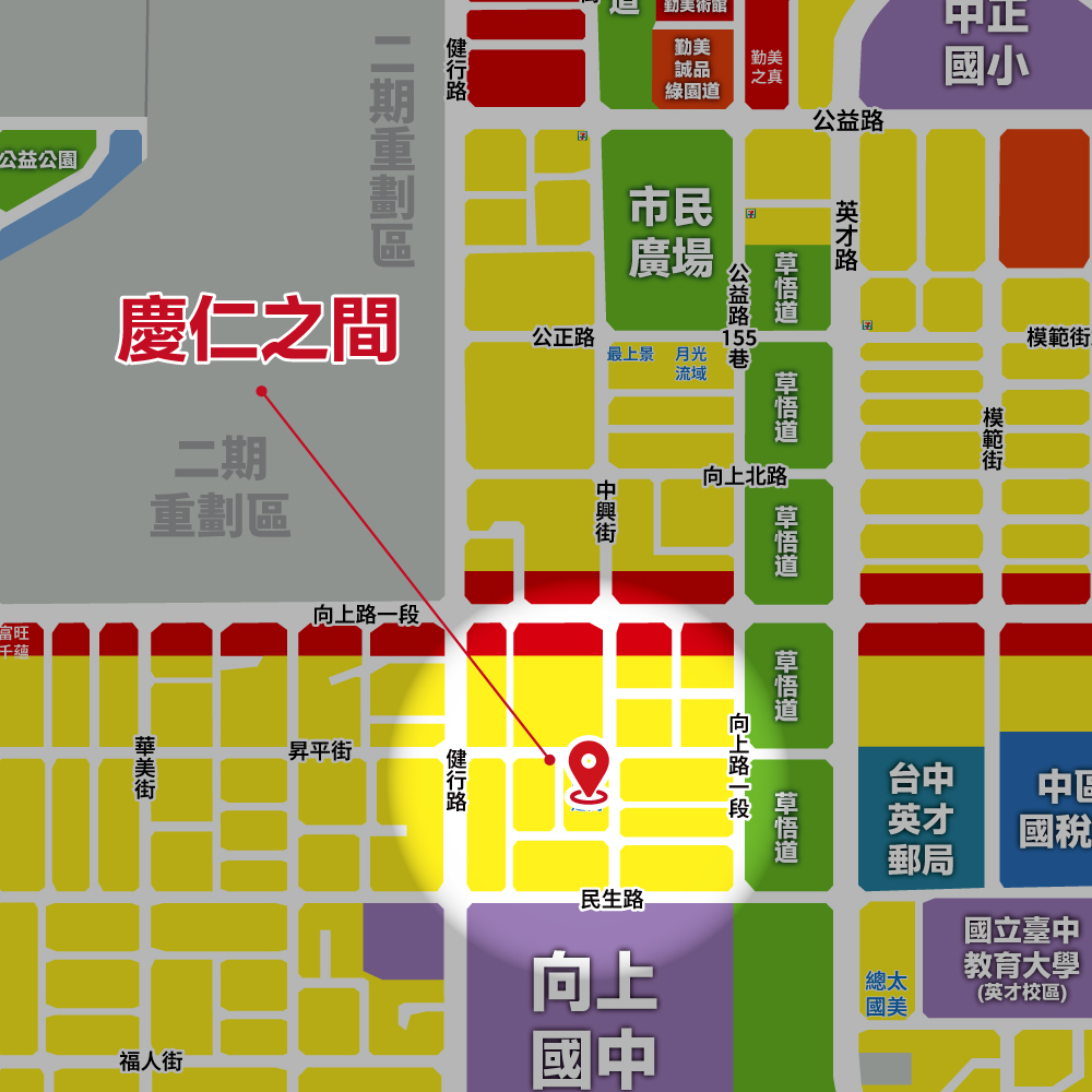 慶仁之間-位置圖