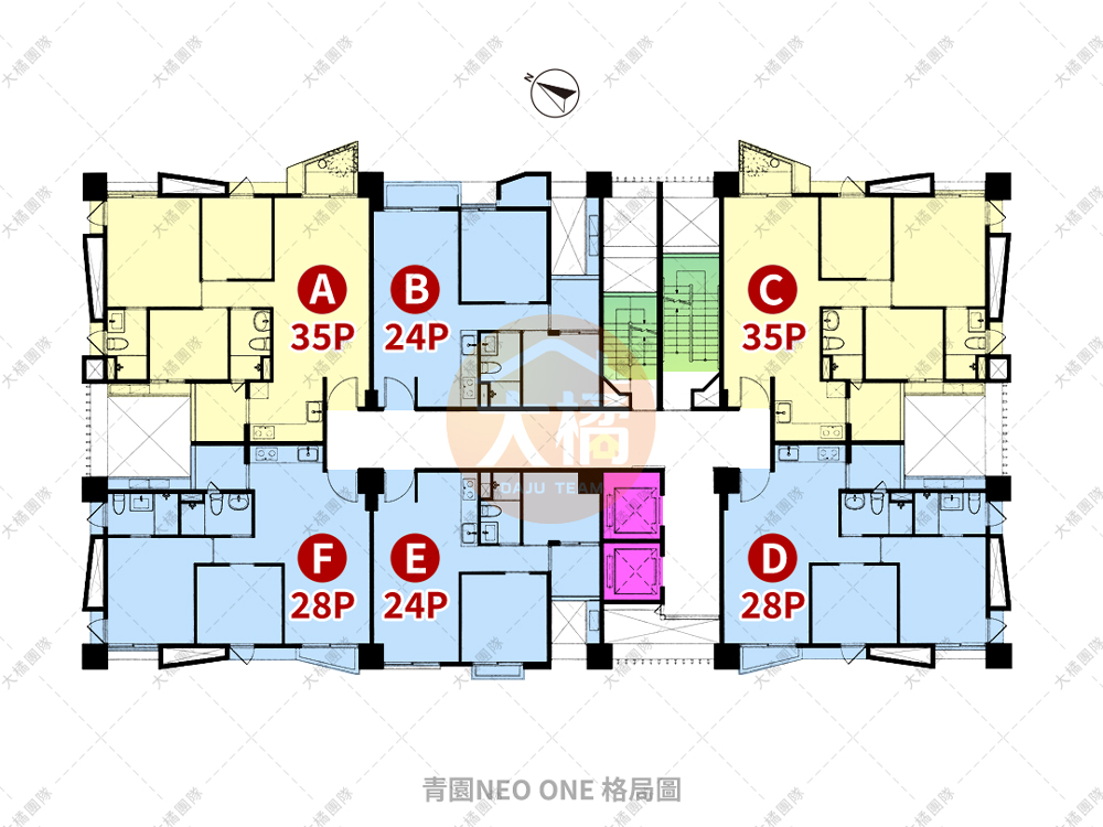 青園NEO ONE-格局圖