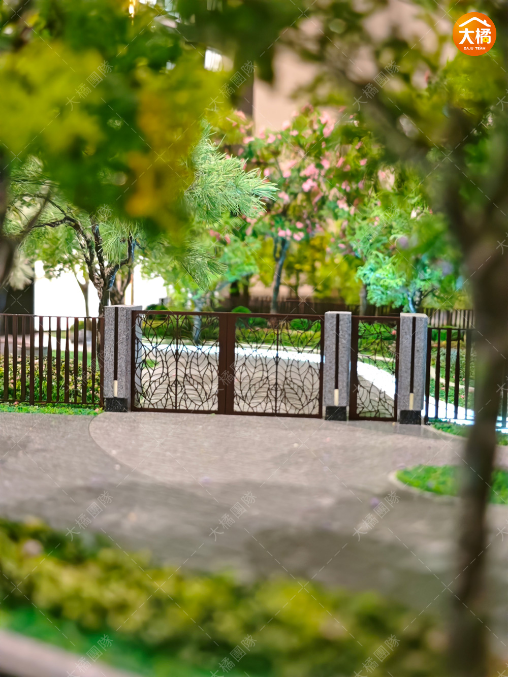 青園与溪行-建築模型8
