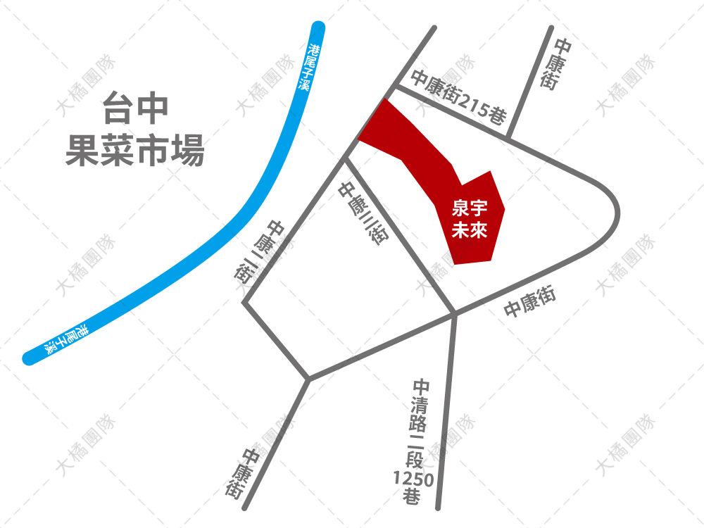 泉宇未來-位置圖