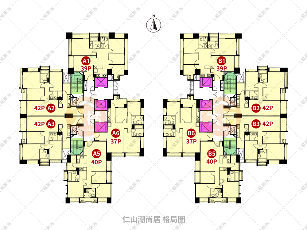仁山潮尚居-格局圖