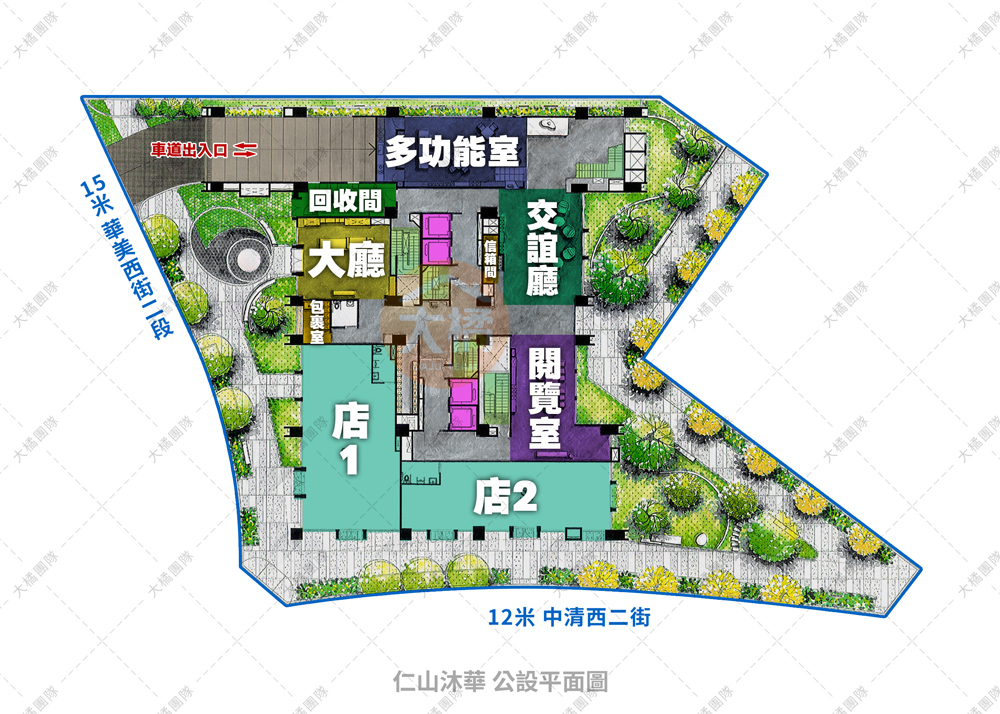 仁山沐華-格局平面圖