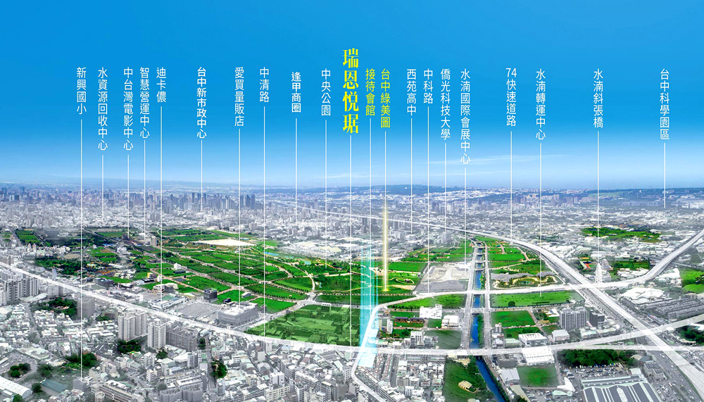 瑞恩悦琚-空拍圖