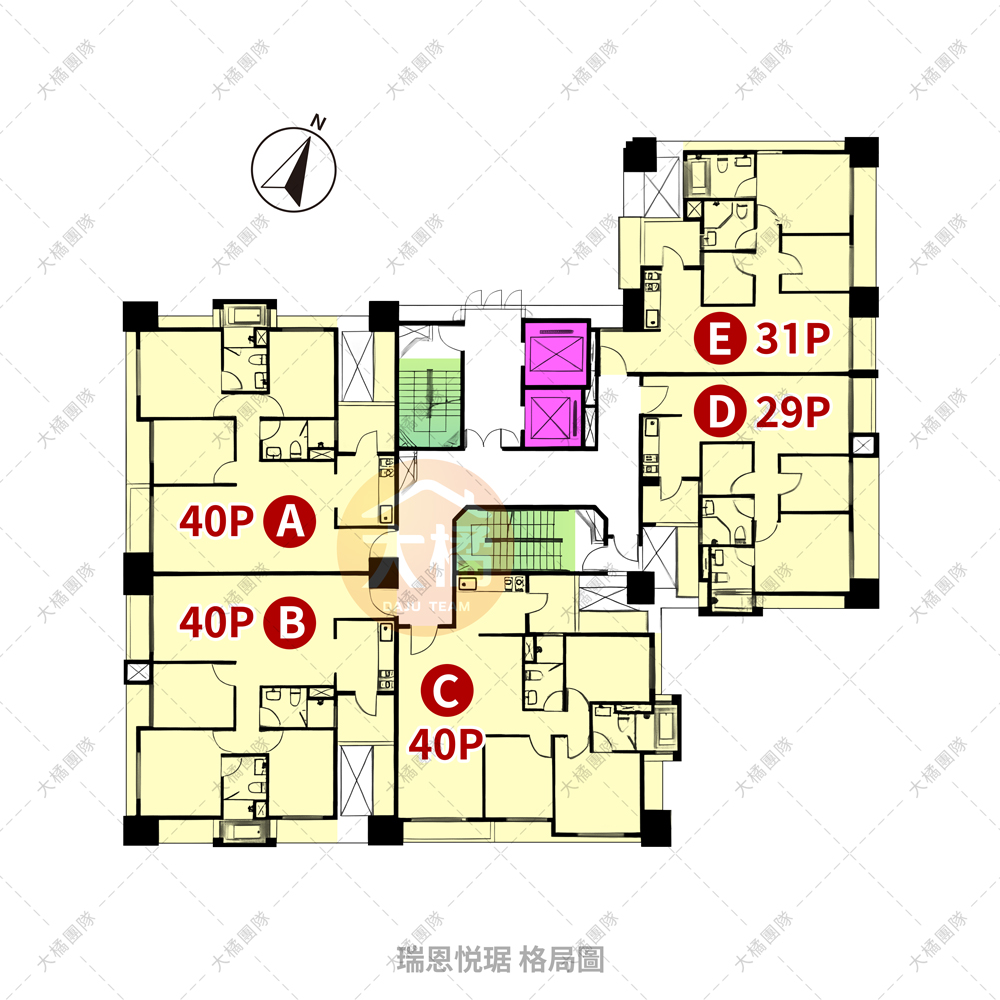 瑞恩悦琚-格局圖