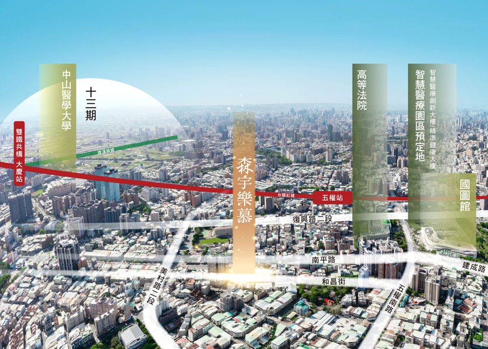 森宇樂慕-空拍基地圖