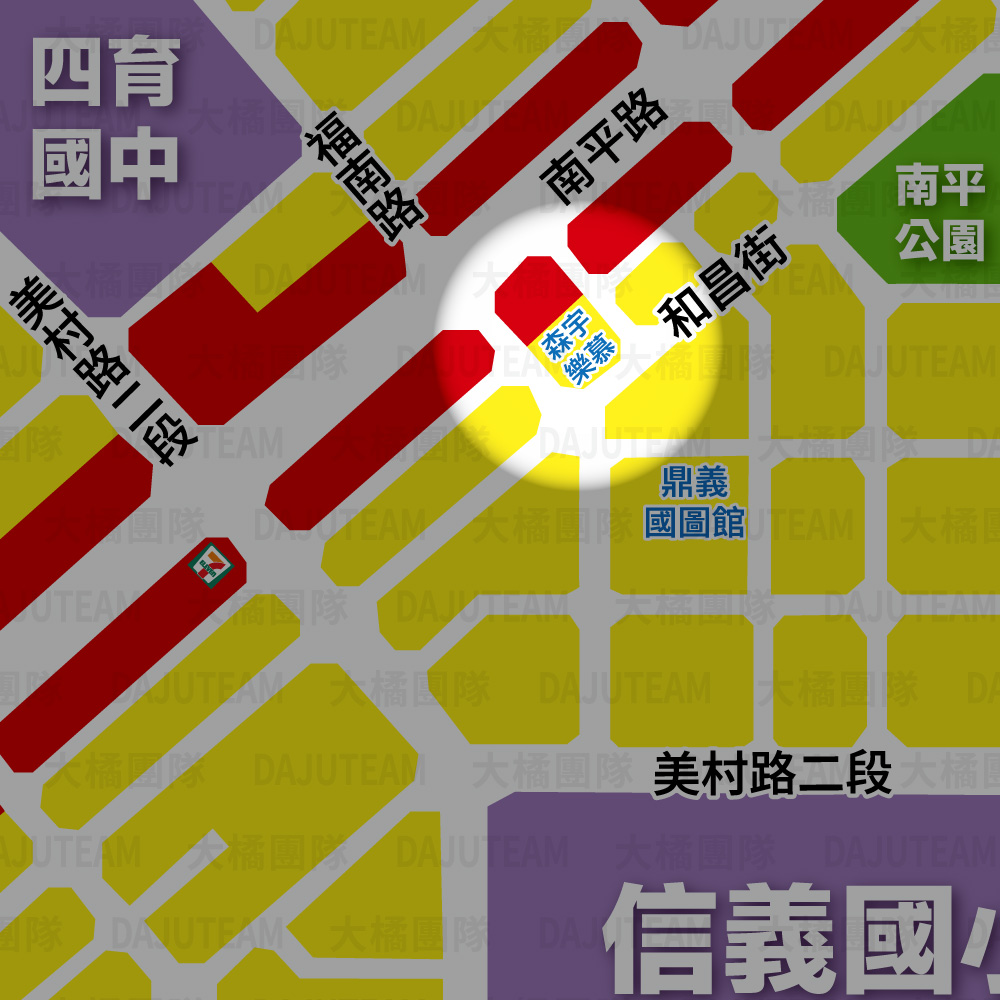 森宇樂慕-位置圖