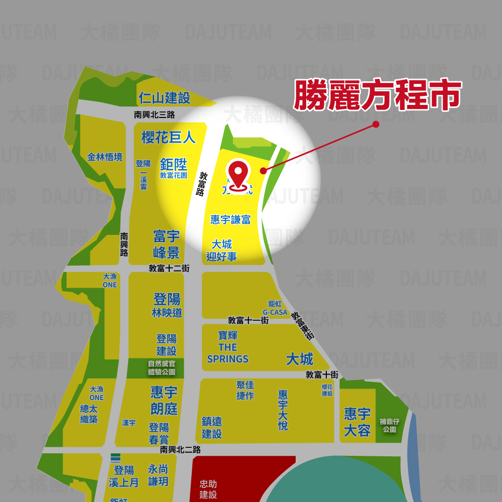 勝麗方程市-位置圖