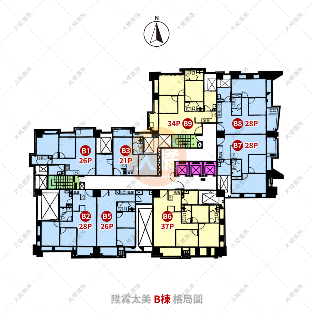 陞霖太美-格局圖