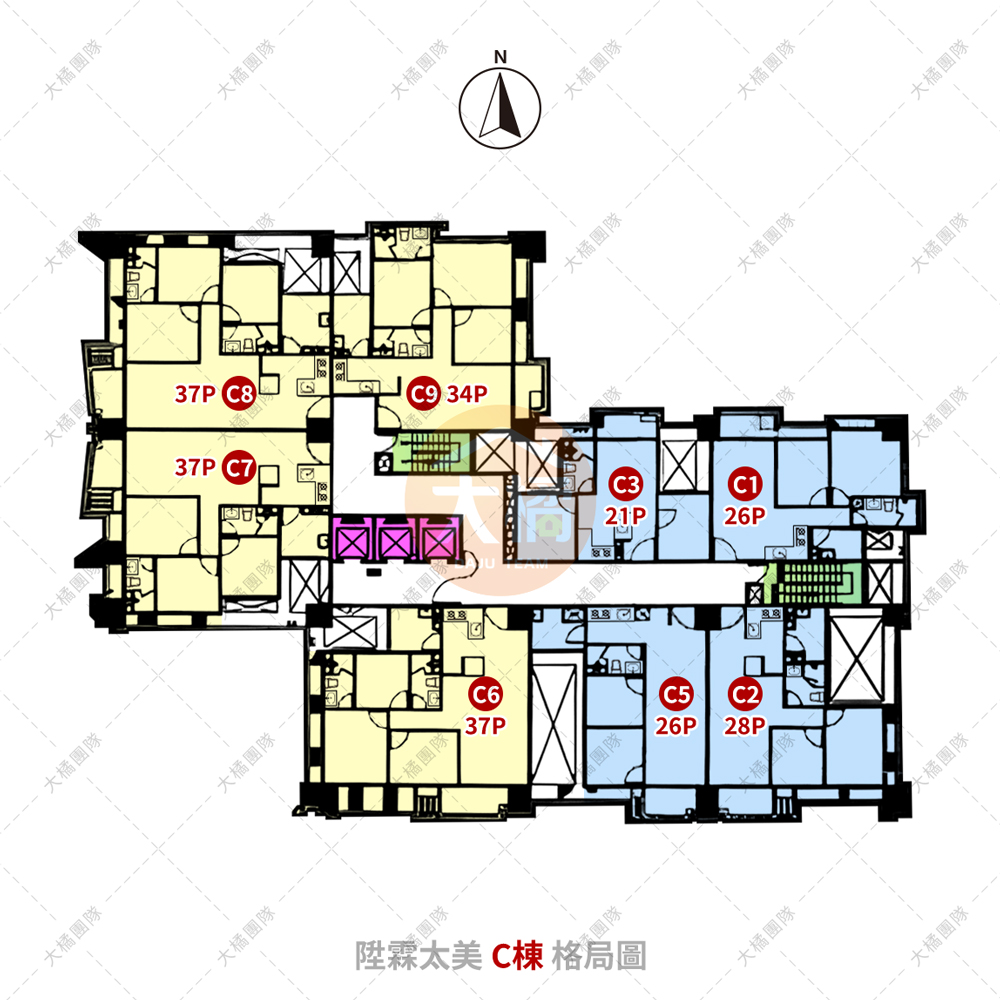 陞霖太美-格局圖