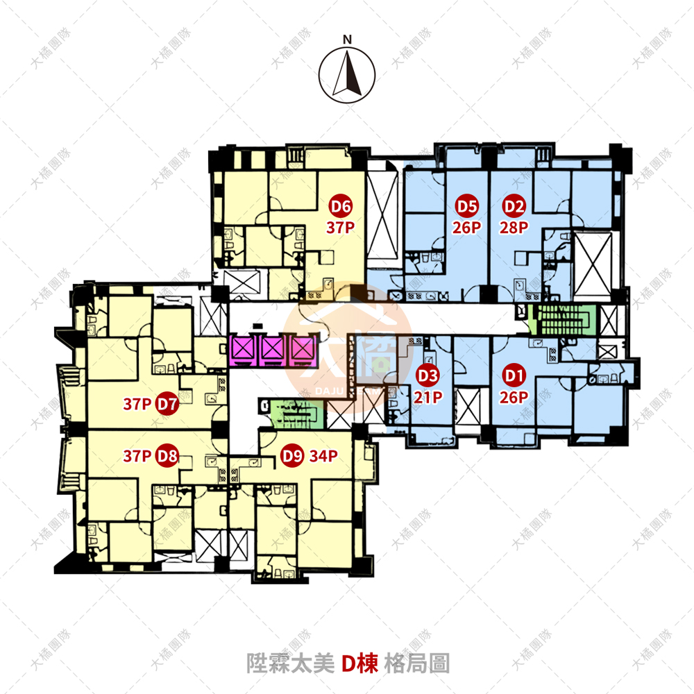 陞霖太美-格局圖