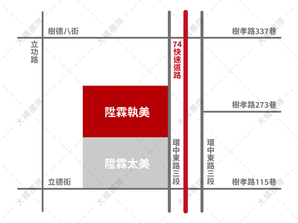 陞霖執美-位置圖