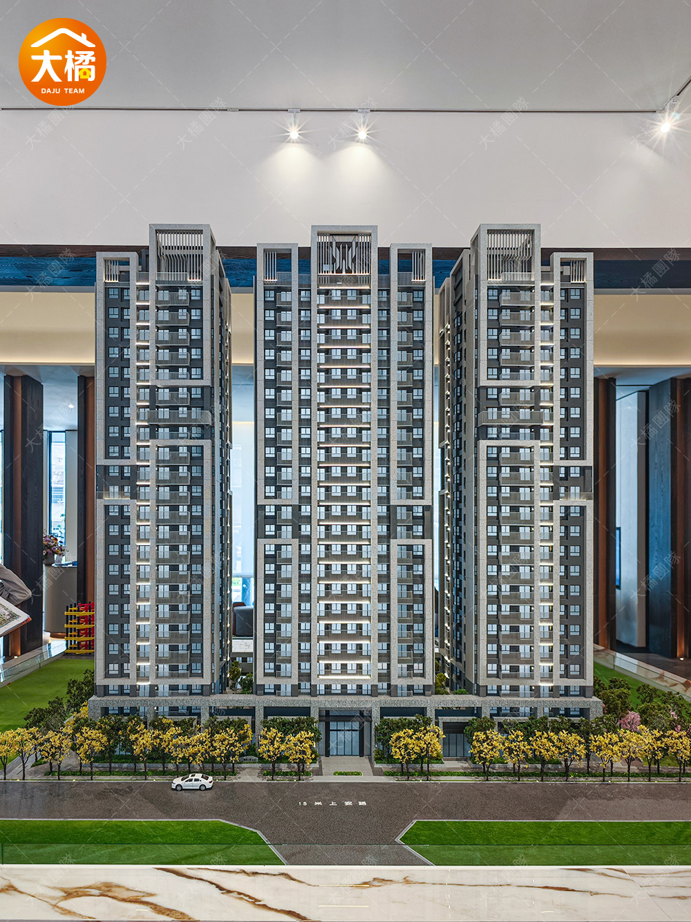 勝美上安-建築模型