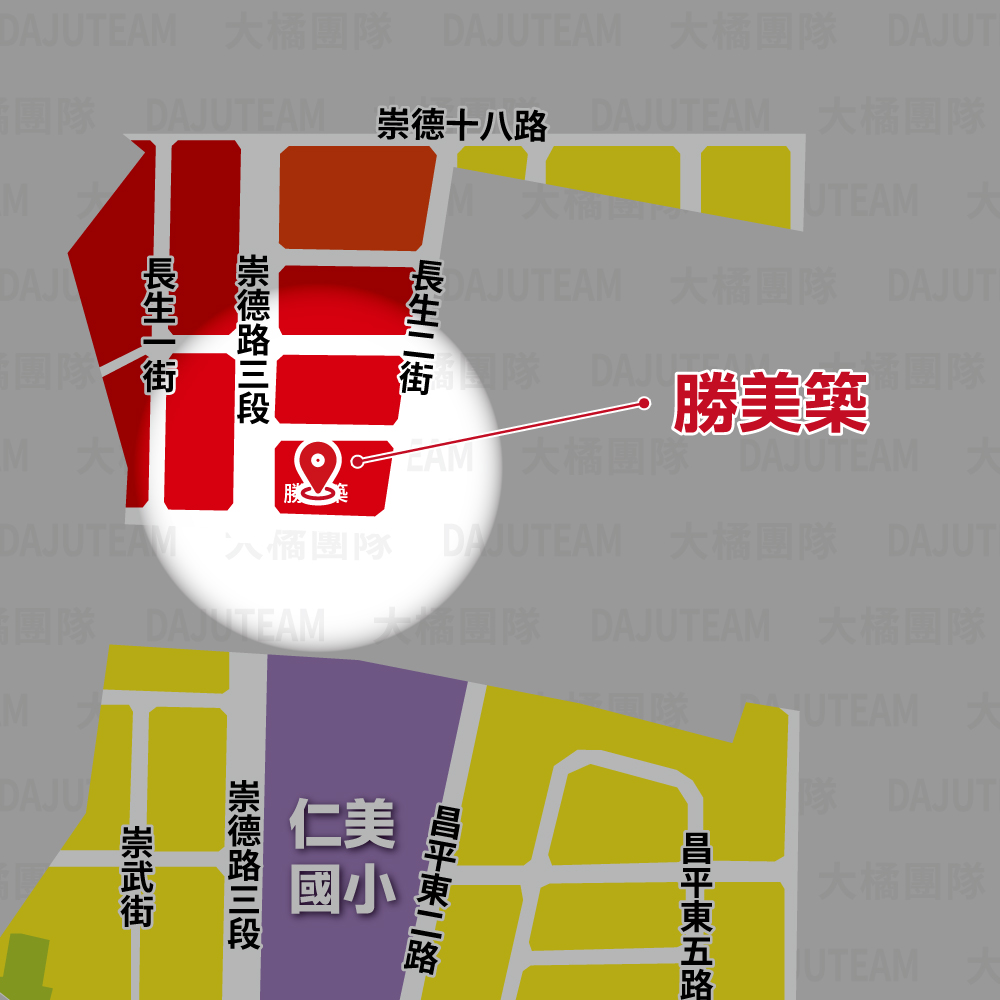 勝美築-位置圖
