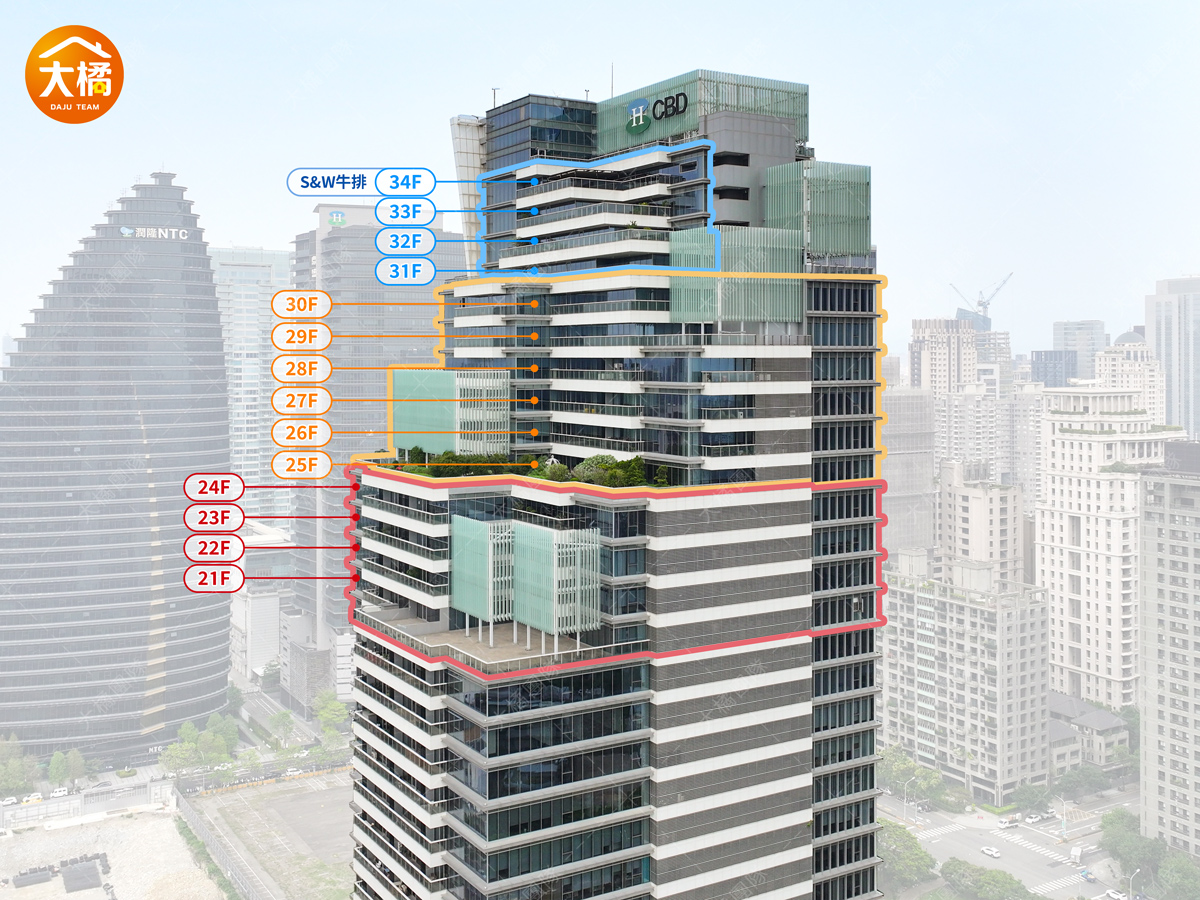 時代廣場CBD-樓層說明圖