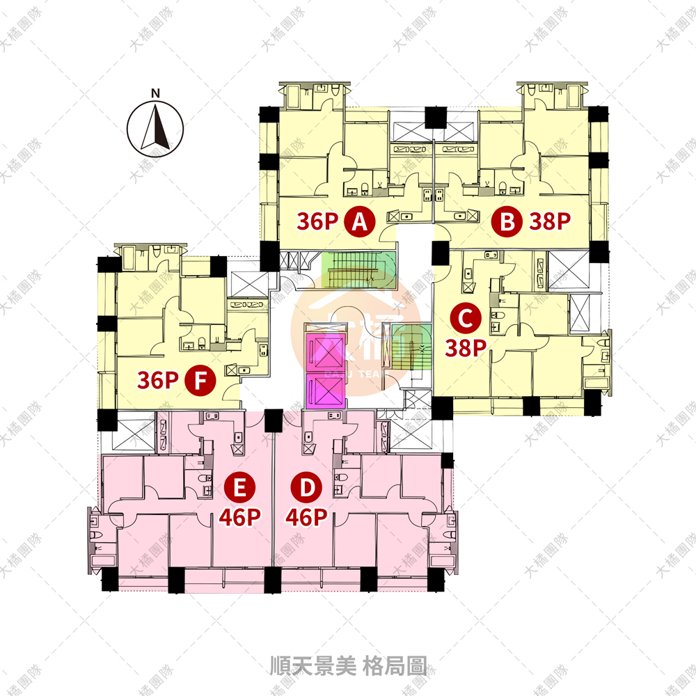 順天景美-格局圖