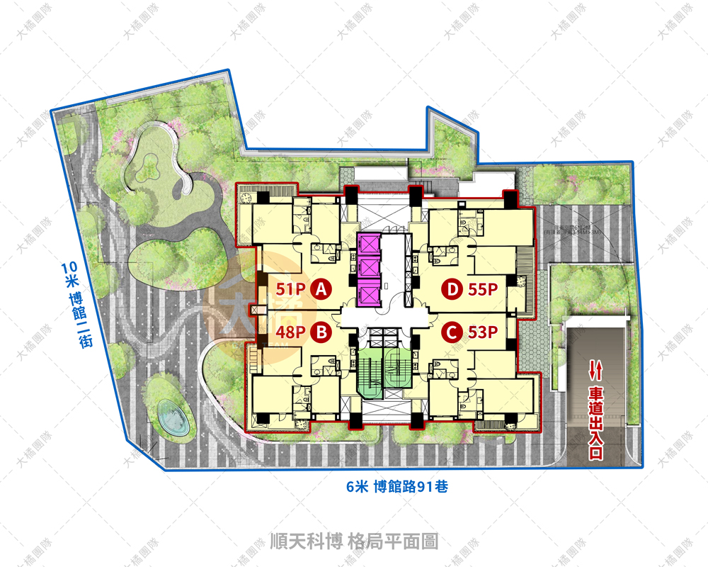 順天科博-格局平面圖