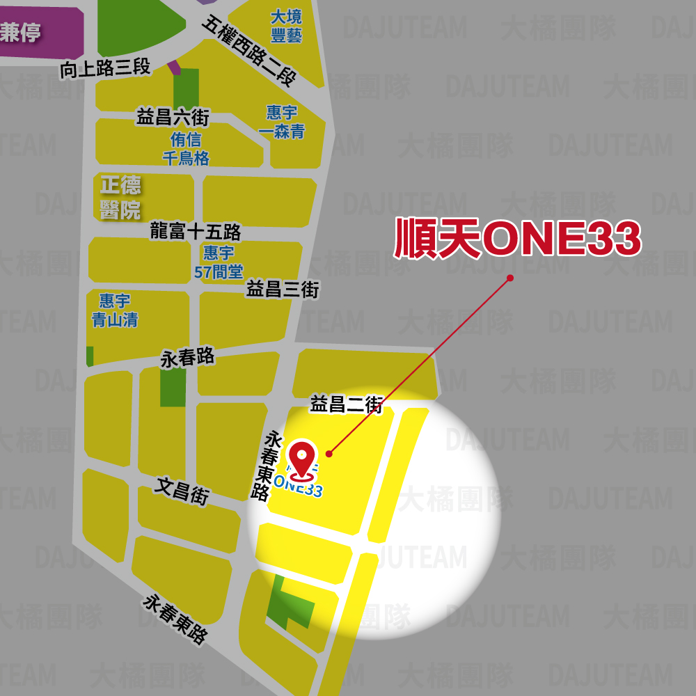 順天ONE33-位置圖