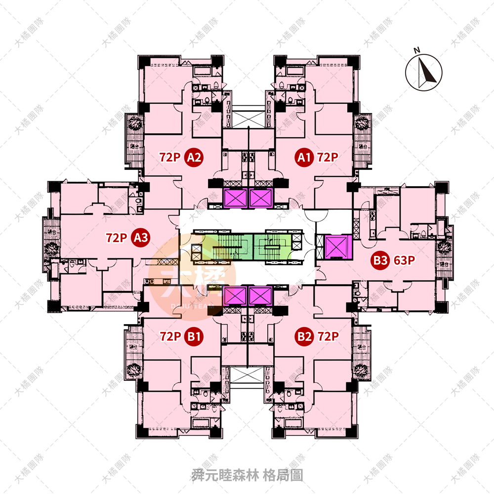 舜元睦森林-格局圖