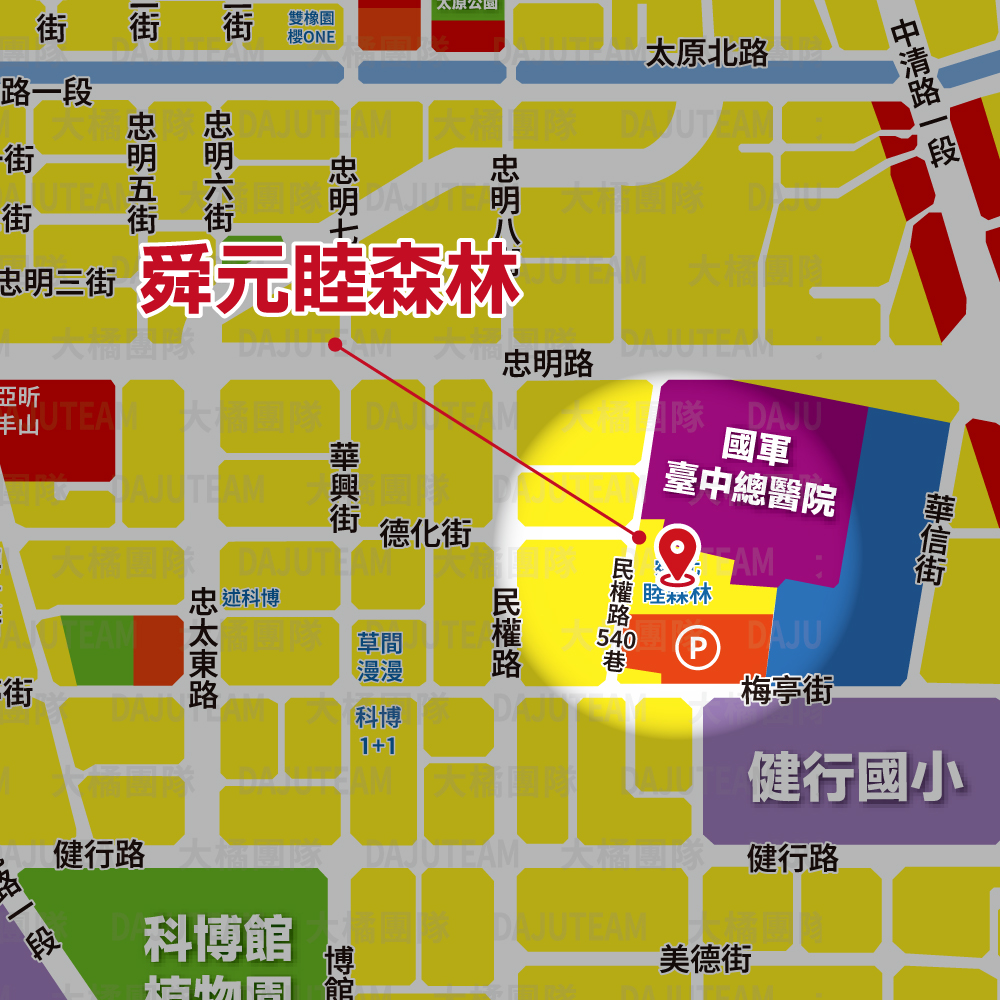 舜元睦森林-位置