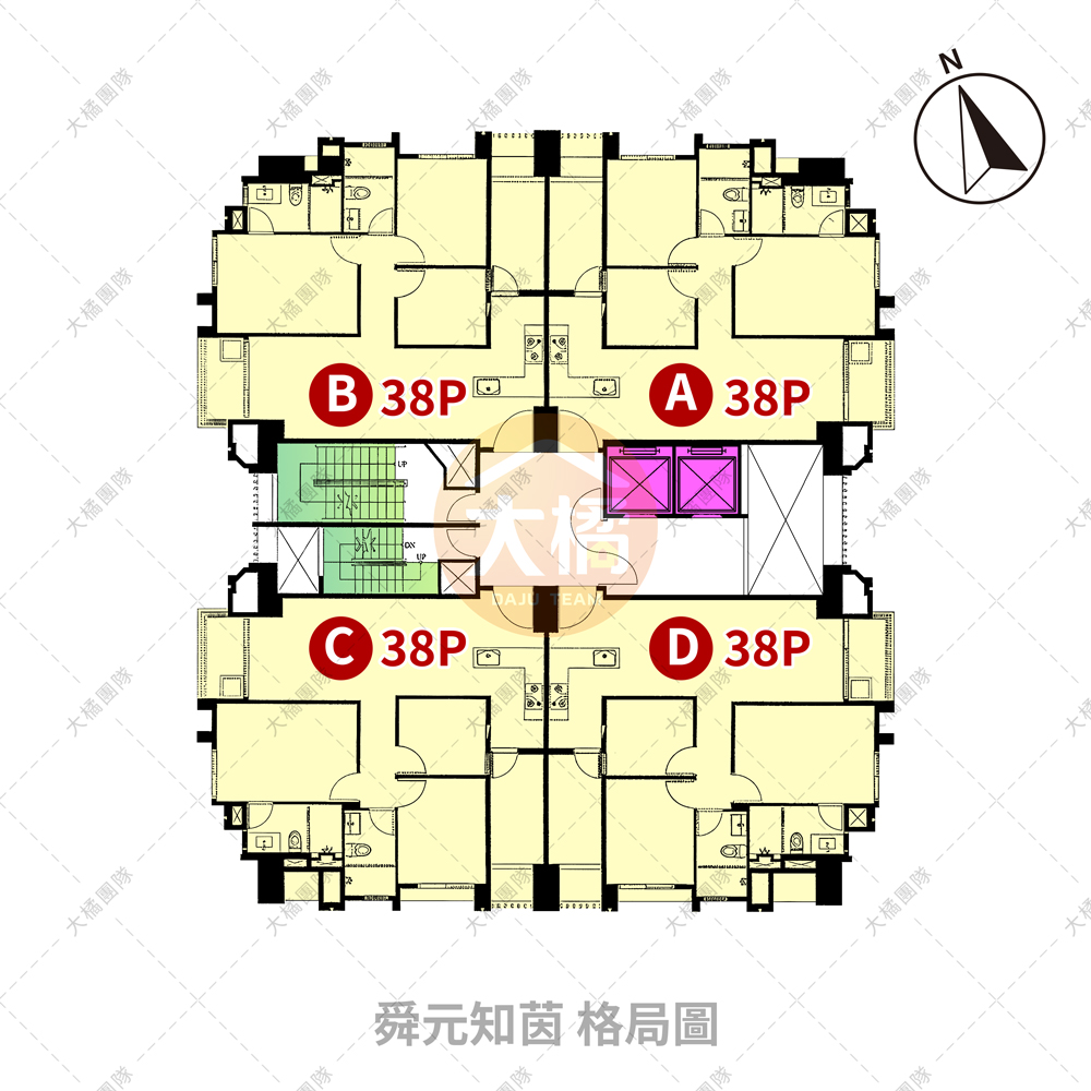舜元知茵-格局圖