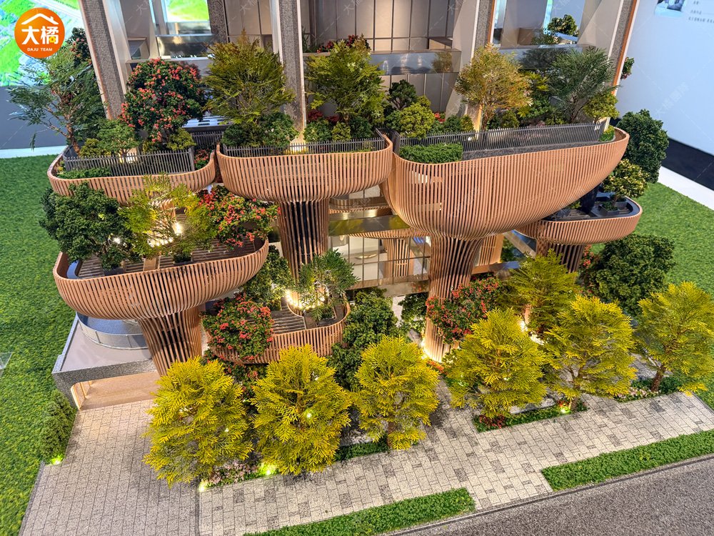 泰御SKY ISLAND-建築模型