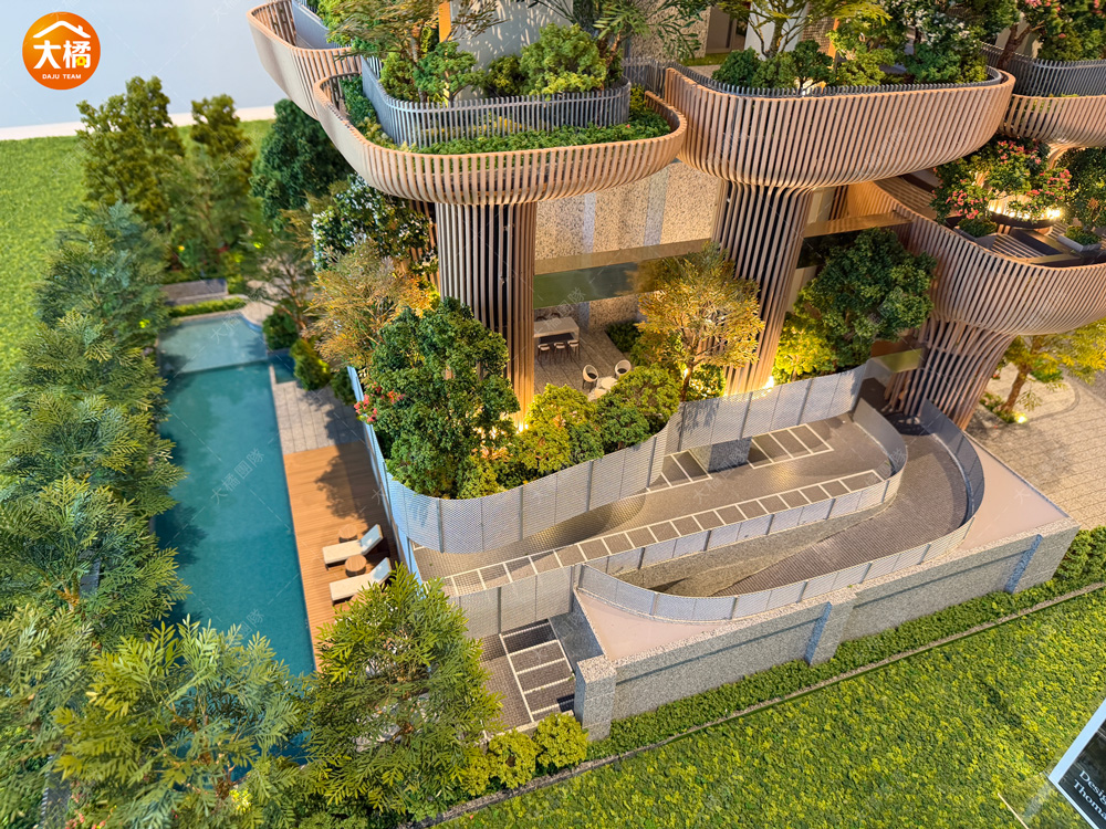 泰御SKY ISLAND-建築模型