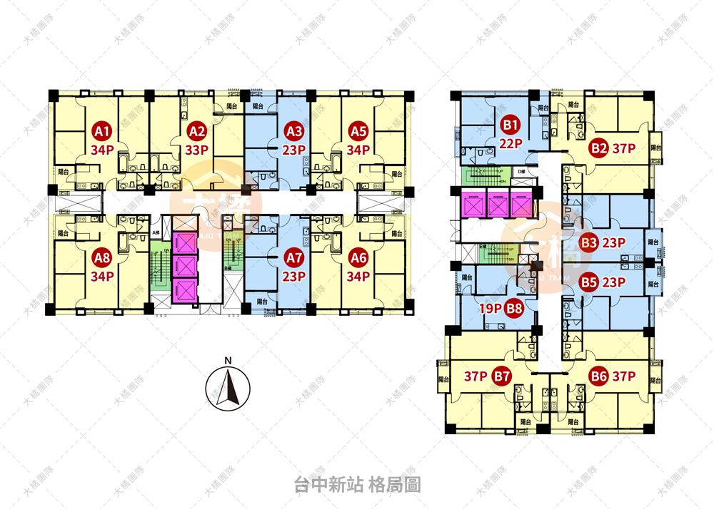 台中新站-格局圖