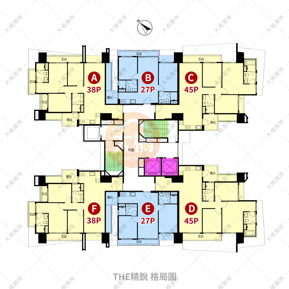 THE精銳-格局圖