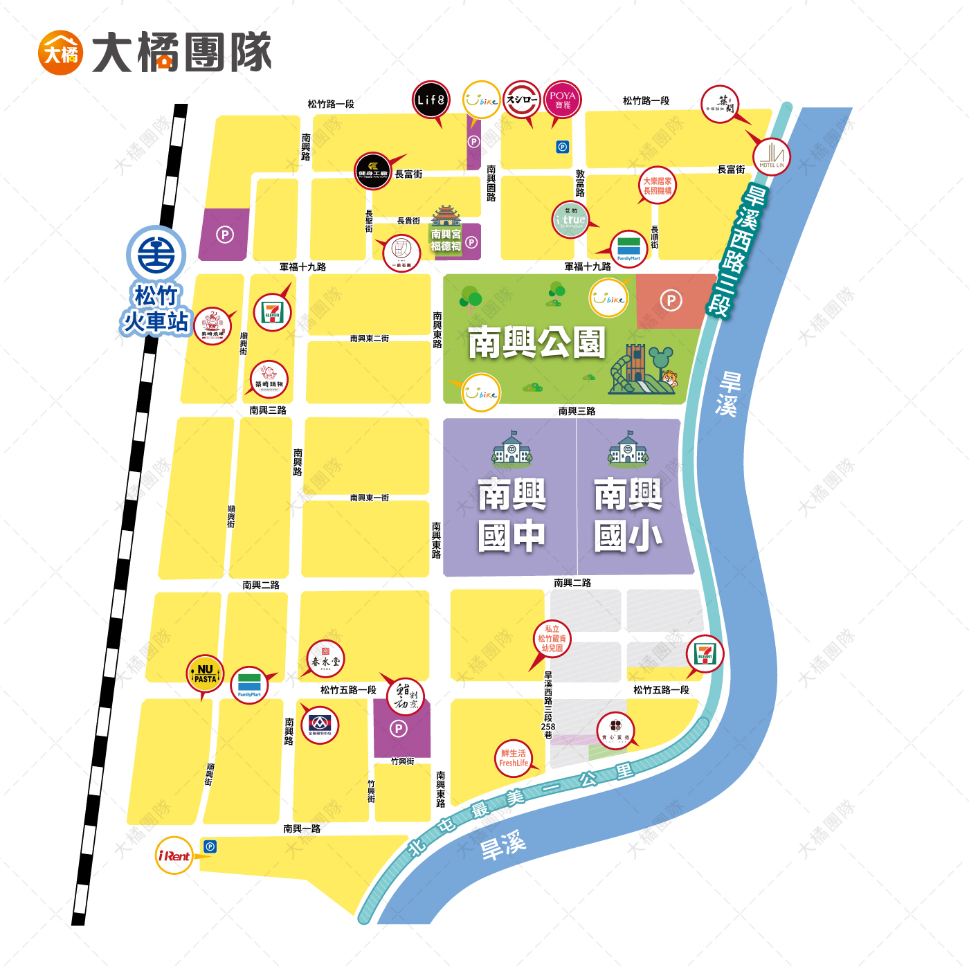 單元12重劃區周邊環境