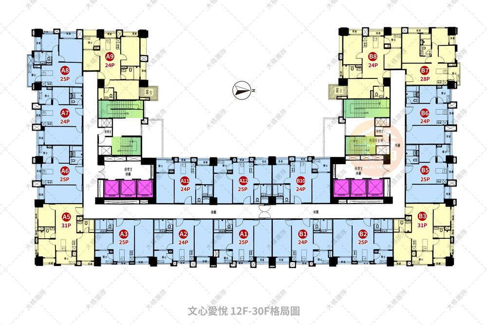文心愛悅-格局圖