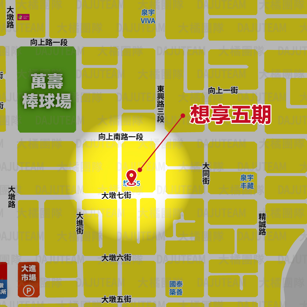 想享五期-位置圖