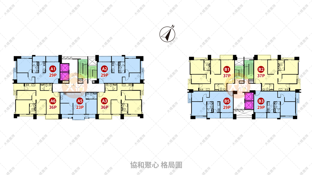 協和聚心-格局圖