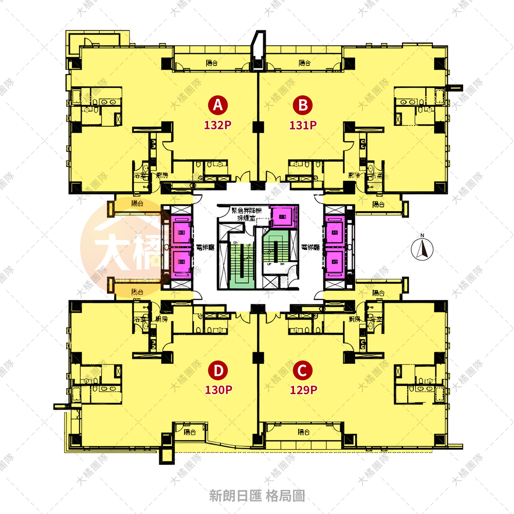 新朗日匯-格局圖