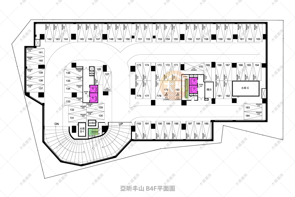 亞昕丰山-B4F平面配置