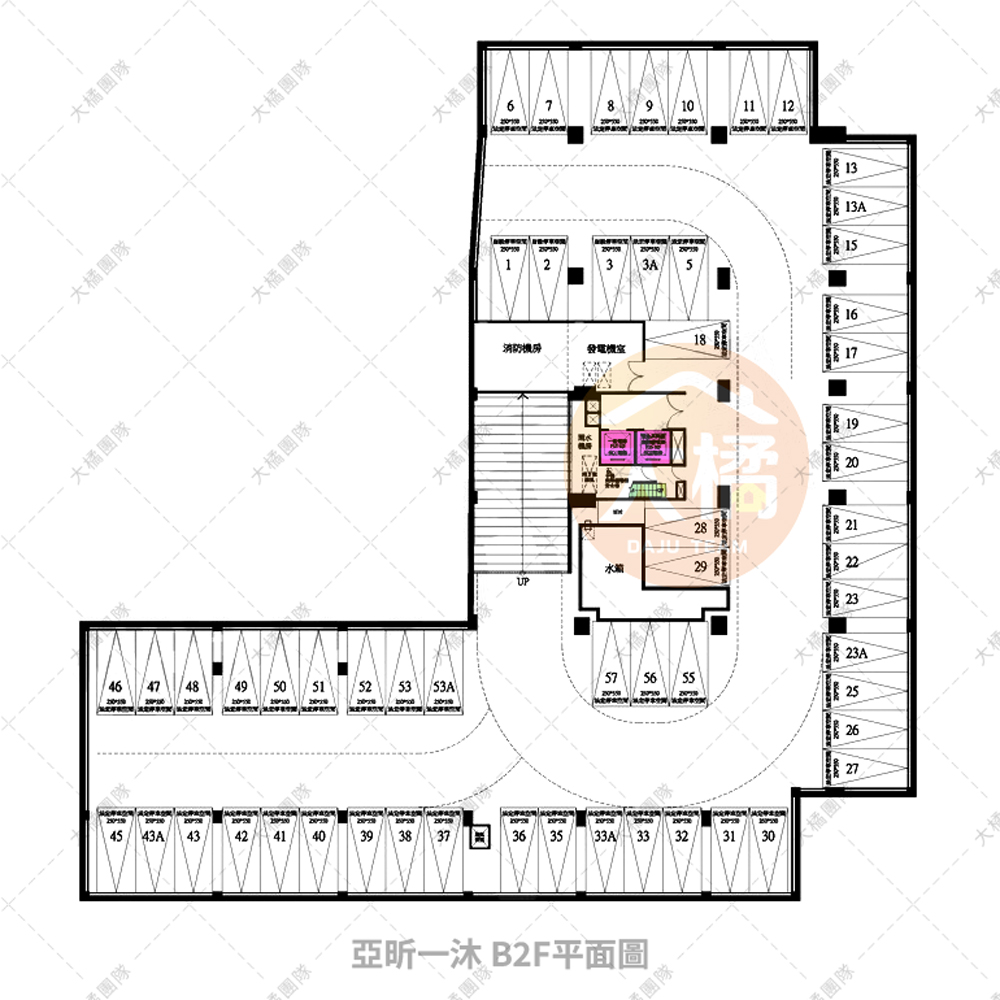 亞昕一沐-B2F平面配置圖