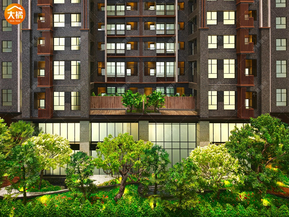 亞昕織御-建築模型09
