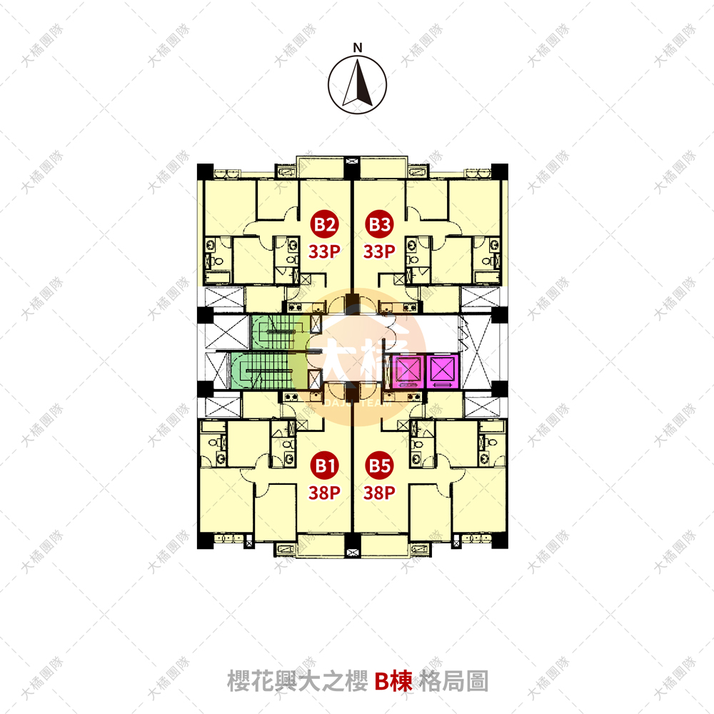 櫻花興大之櫻-格局圖