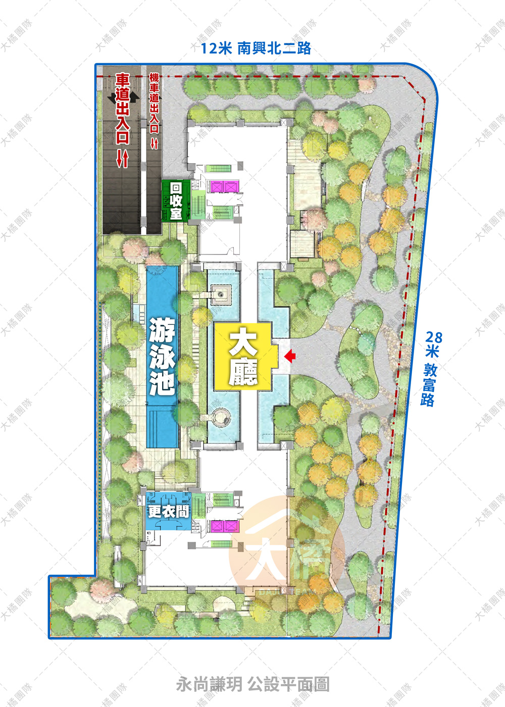 永尚謙玥-公設平面圖