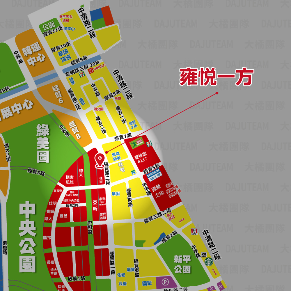 雍悦一方位置圖