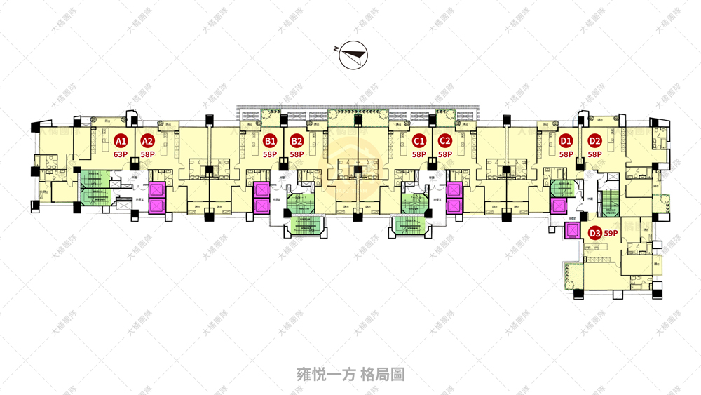 雍悦一方-格局圖