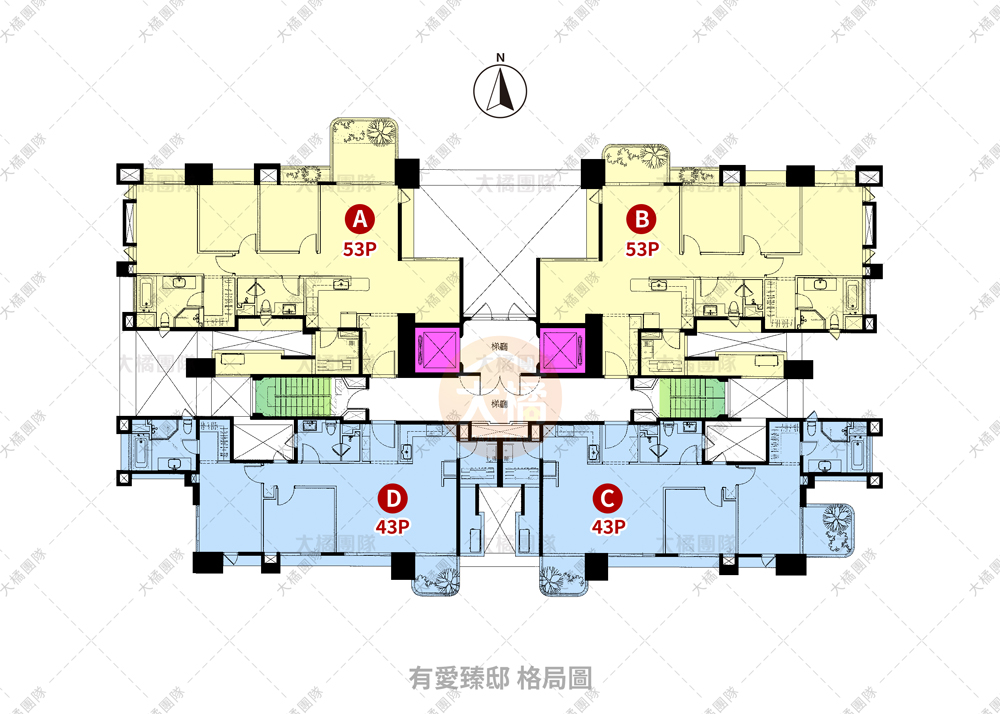 有愛臻邸-格局圖