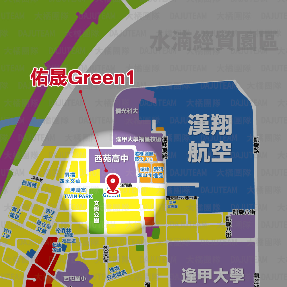 佑晟Green1-位置圖